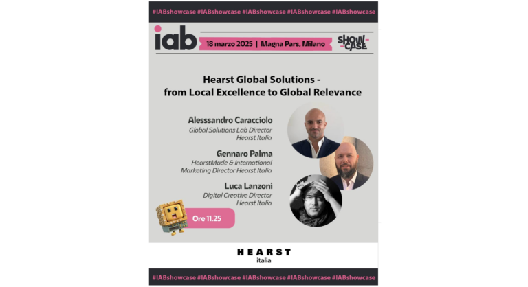 Hearst Italia Participates in the Third Edition of the IAB Showcase